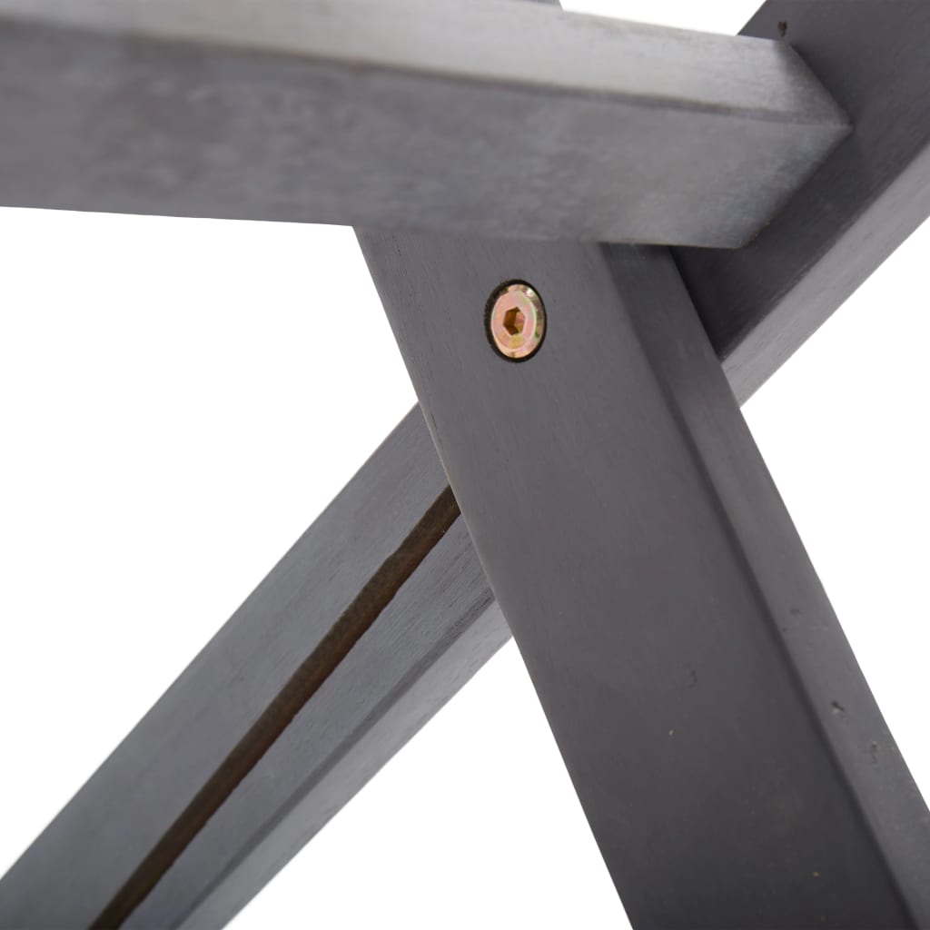 foldbare havestole 4 stk. massivt akacietræ