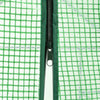 drivhus med 12 hylder 143 x 214 x 196 cm stål