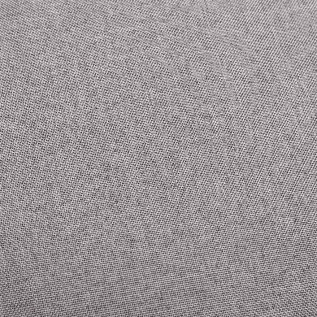 barstole 2 stk. stof lysegrå