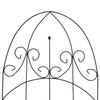 plantestativer 3 stk. 40x100 cm jern sort