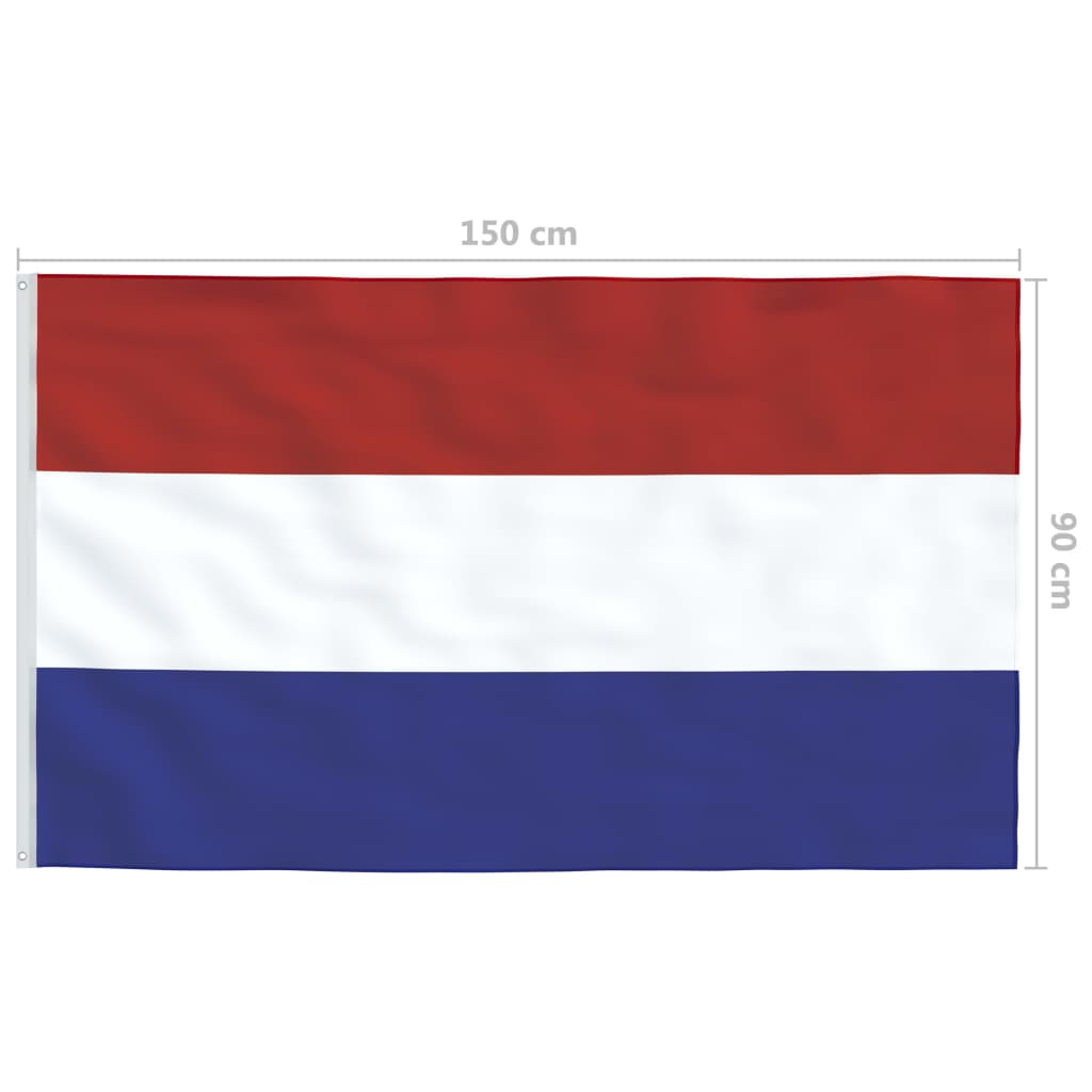 det hollandske flag 90x150 cm