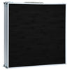 foldbart campingbord 180 x 60 cm aluminium grå