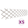 pilehegn med espalier 5 stk. 180 x 60 cm
