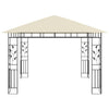 pavillon med myggenet 3x3x2,73 m 180 g/m² cremefarvet