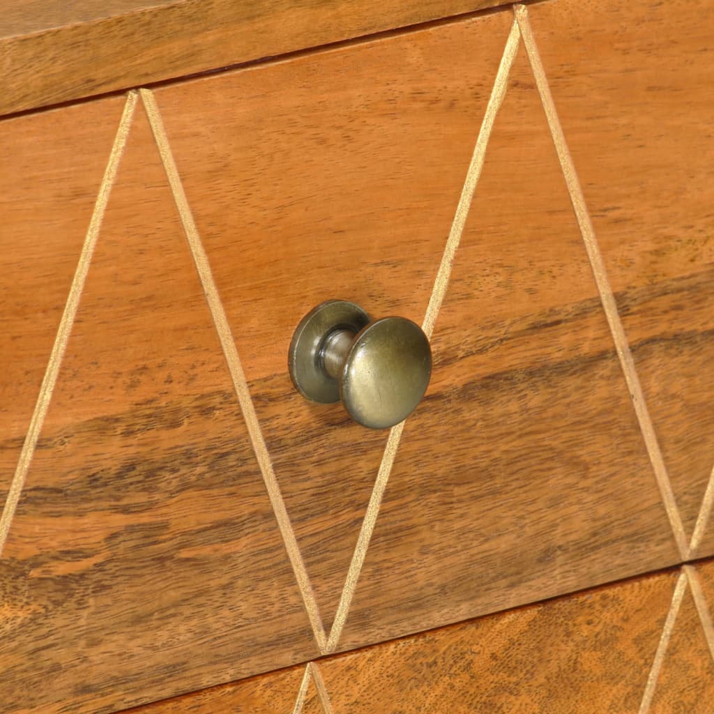 skænk 85x40x70 cm massivt mangotræ