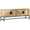 tv-skab 140x30x50 cm massivt mangotræ