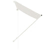 foldemarkise 100x150 cm cremefarvet