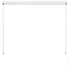foldemarkise 100x150 cm cremefarvet