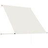 foldemarkise 100x150 cm cremefarvet