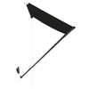 foldemarkise med LED 250x150 cm antracitgrå