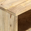 tv-skab 110 x 35 x 48 cm massivt mangotræ