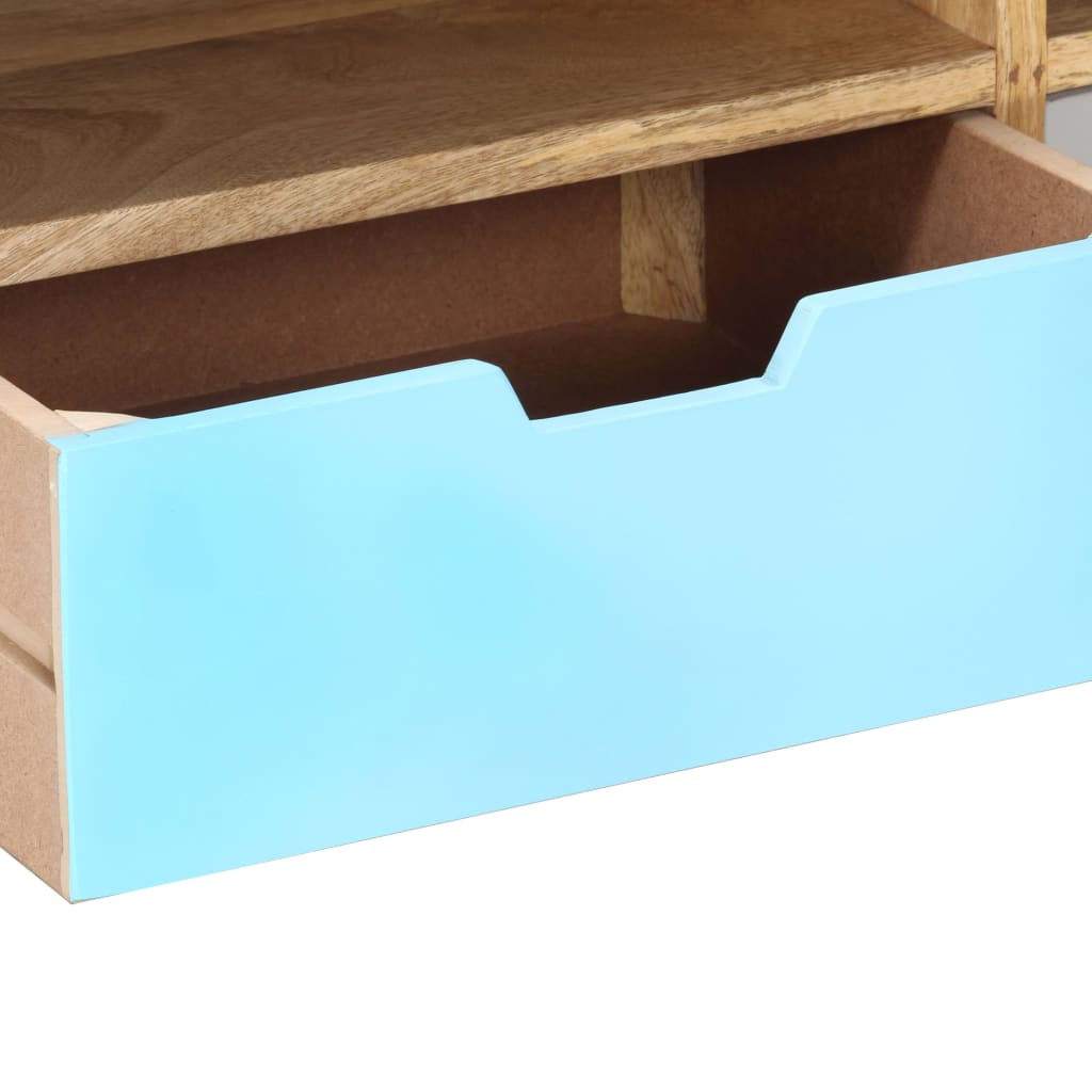 tv-skab 110 x 35 x 48 cm massivt mangotræ