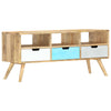 tv-skab 110 x 35 x 48 cm massivt mangotræ