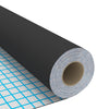 selvklæbende folie til møbler 500x90 cm PVC sort