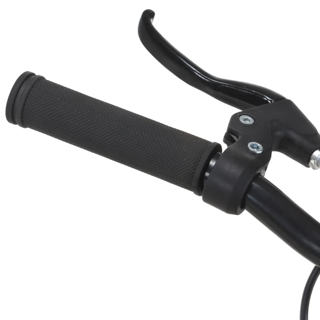 cykel 1 gear 700c 55 cm hvid og grøn
