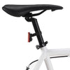 cykel 1 gear 700c 59 cm hvid og grøn