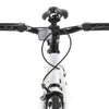 cykel 1 gear 700c 51 cm hvid og blå