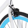 cykel 1 gear 700c 55 cm hvid og blå