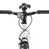 cykel 1 gear 700c 55 cm hvid og blå