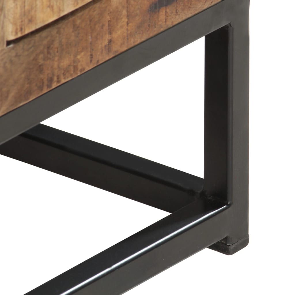tv-skab 120x30x40 cm massivt genbrugstræ