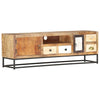 tv-skab 120x30x40 cm massivt genbrugstræ