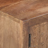 tv-skab 138x30x46 cm massivt mangotræ