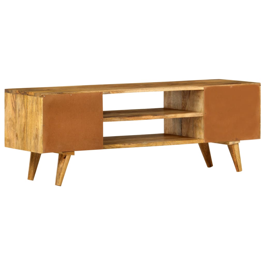 tv-skab 110 x 35 x 40 cm massivt mangotræ