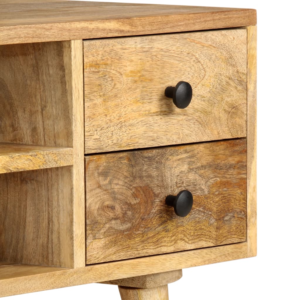 tv-skab 110 x 35 x 40 cm massivt mangotræ