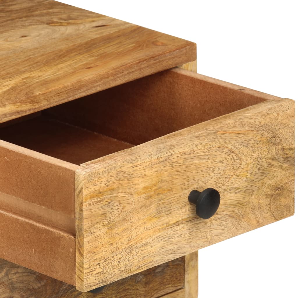 tv-skab 110 x 35 x 40 cm massivt mangotræ