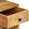 tv-skab 110 x 35 x 40 cm massivt mangotræ