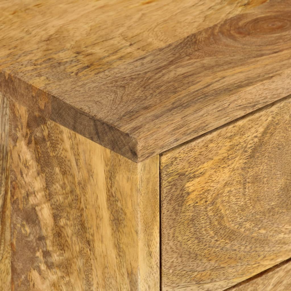 tv-skab 110 x 35 x 40 cm massivt mangotræ