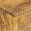 tv-skab 110 x 35 x 40 cm massivt mangotræ