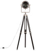 gulvlampe med trefod 171 cm massivt mangotræ