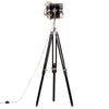 gulvlampe med trefod 171 cm massivt mangotræ