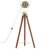 gulvlampe med trefod 97 cm massivt mangotræ