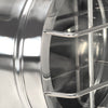 gulvlampe med trefod 165 cm massivt mangotræ