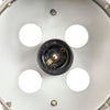 gulvlampe med trefod 140 cm massivt mangotræ