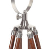 gulvlampe med trefod 180 cm massivt mangotræ