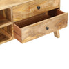 tv-skab 97 x 35 x 47 cm massivt mangotræ