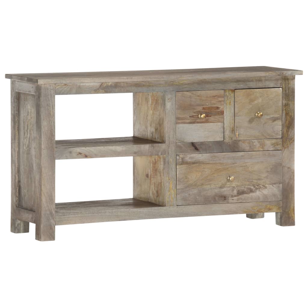 tv-skab 100x30x55 cm massivt mangotræ