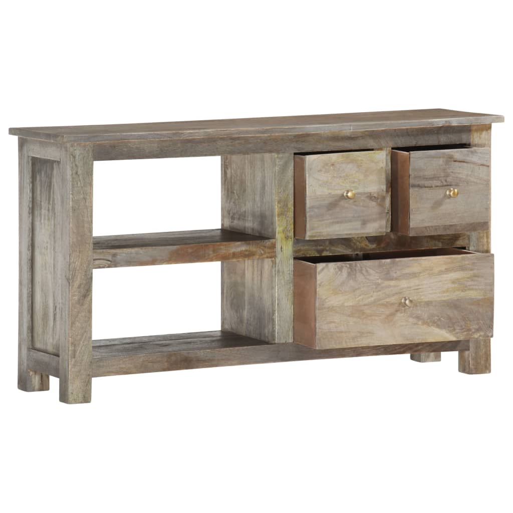 tv-skab 100x30x55 cm massivt mangotræ