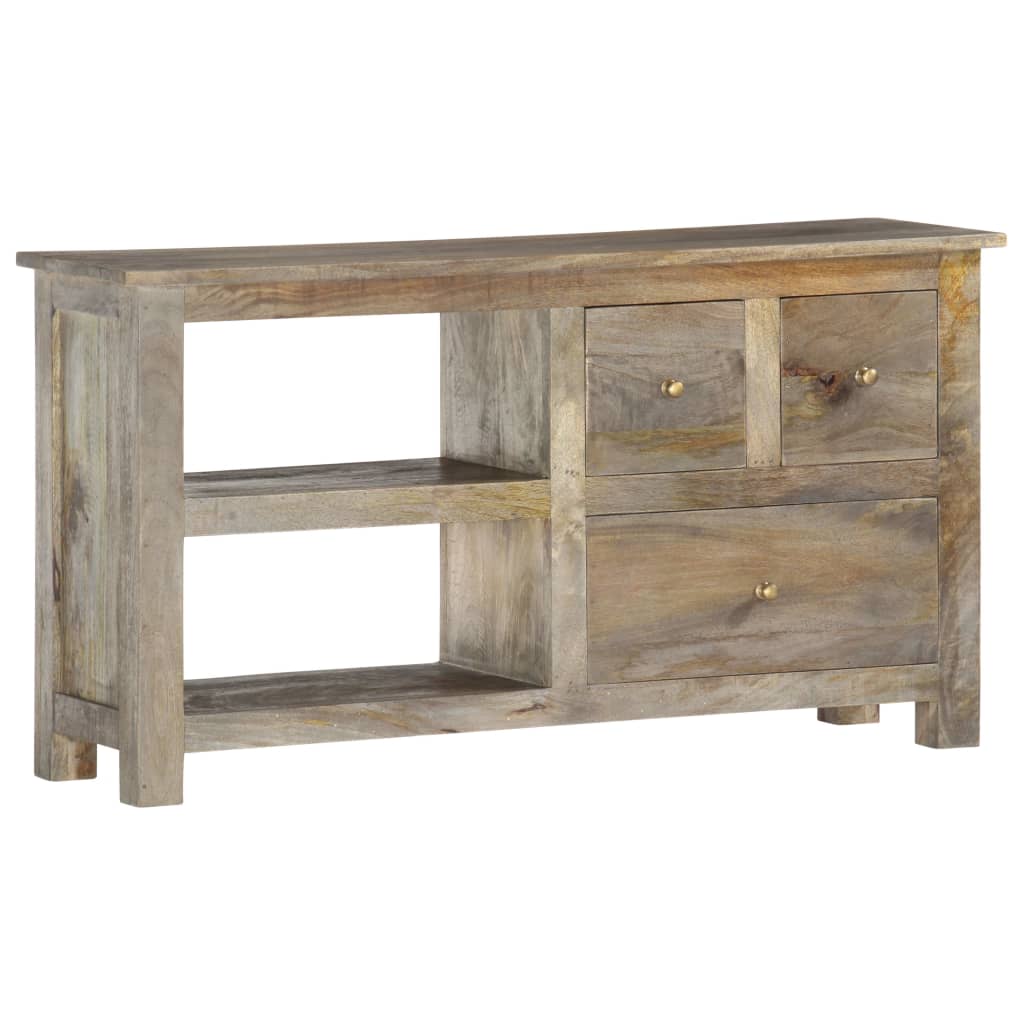tv-skab 100x30x55 cm massivt mangotræ