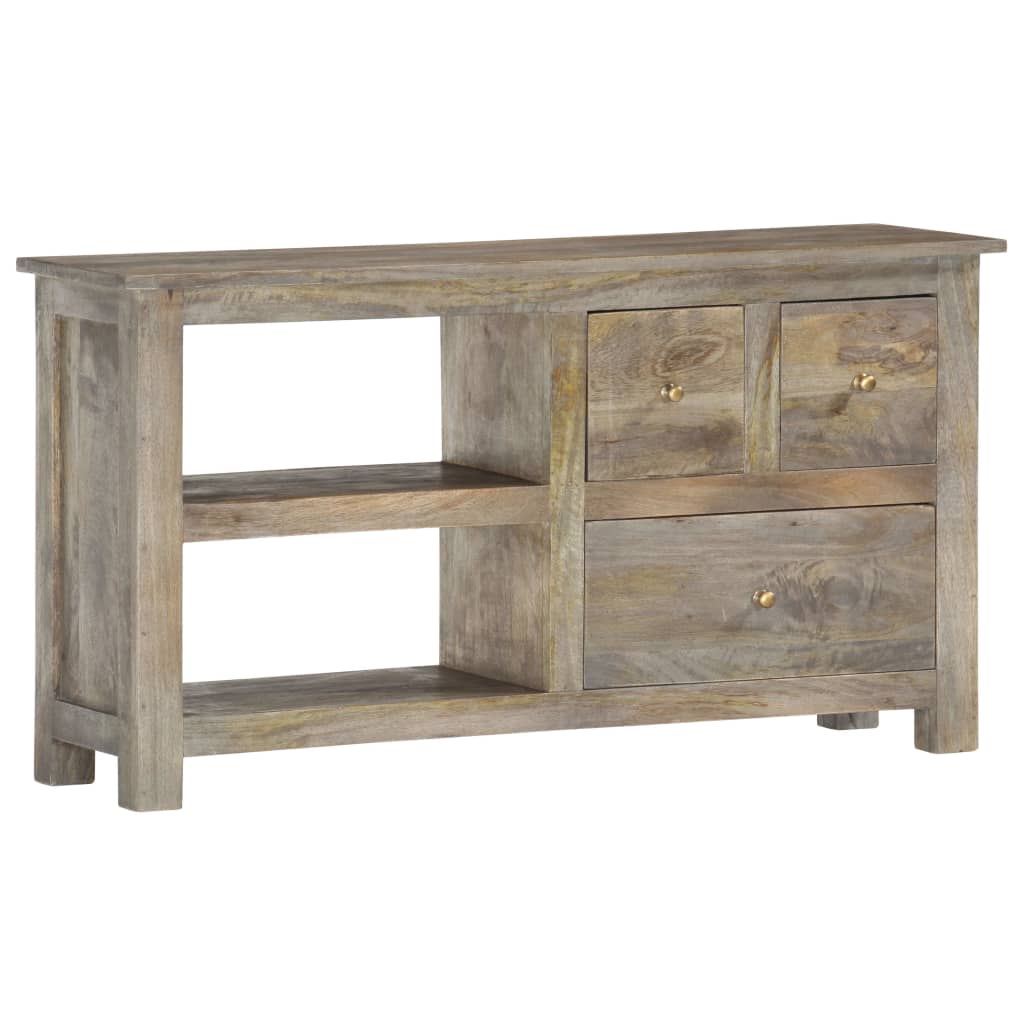 tv-skab 100x30x55 cm massivt mangotræ