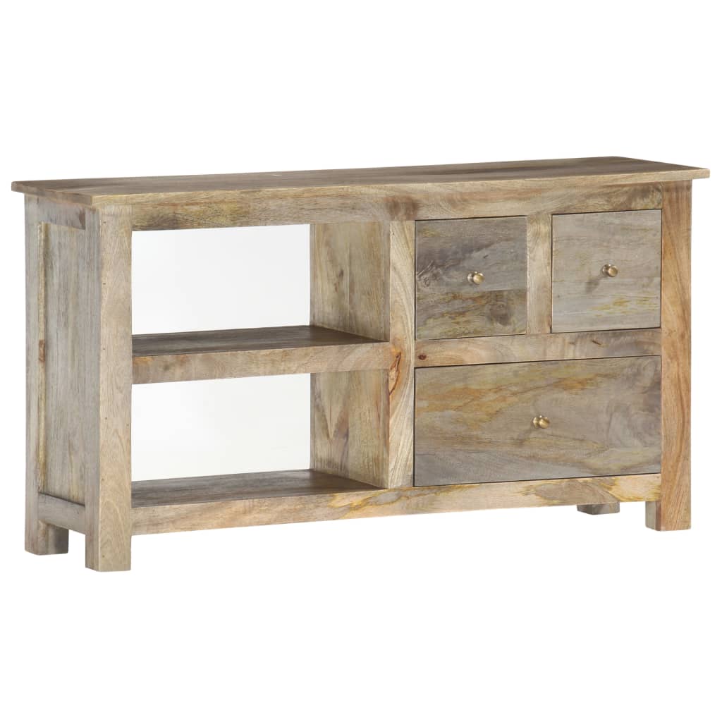 tv-skab 100x30x55 cm massivt mangotræ