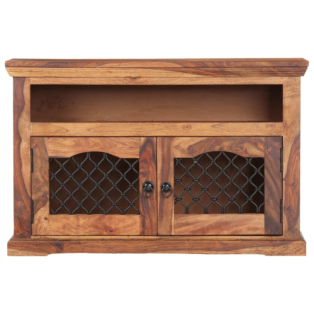 tv-skab 90x30x60 cm massivt akacietræ