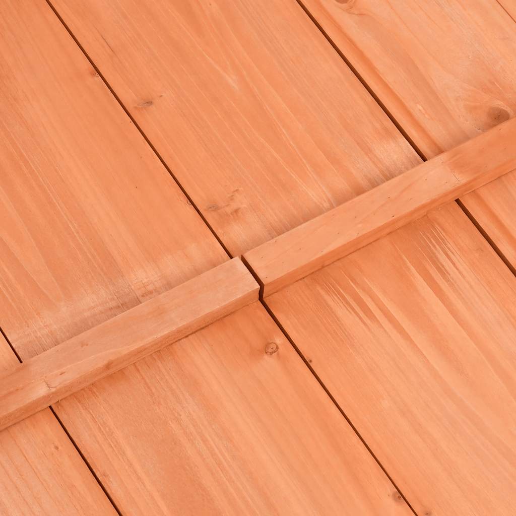 sandkasse 95x90x15 cm fyrretræ