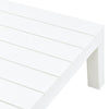 havebord 78 x 78 x 31 cm plastik hvid