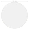 bordbeskytter Ø 60 cm 2 mm PVC transparent