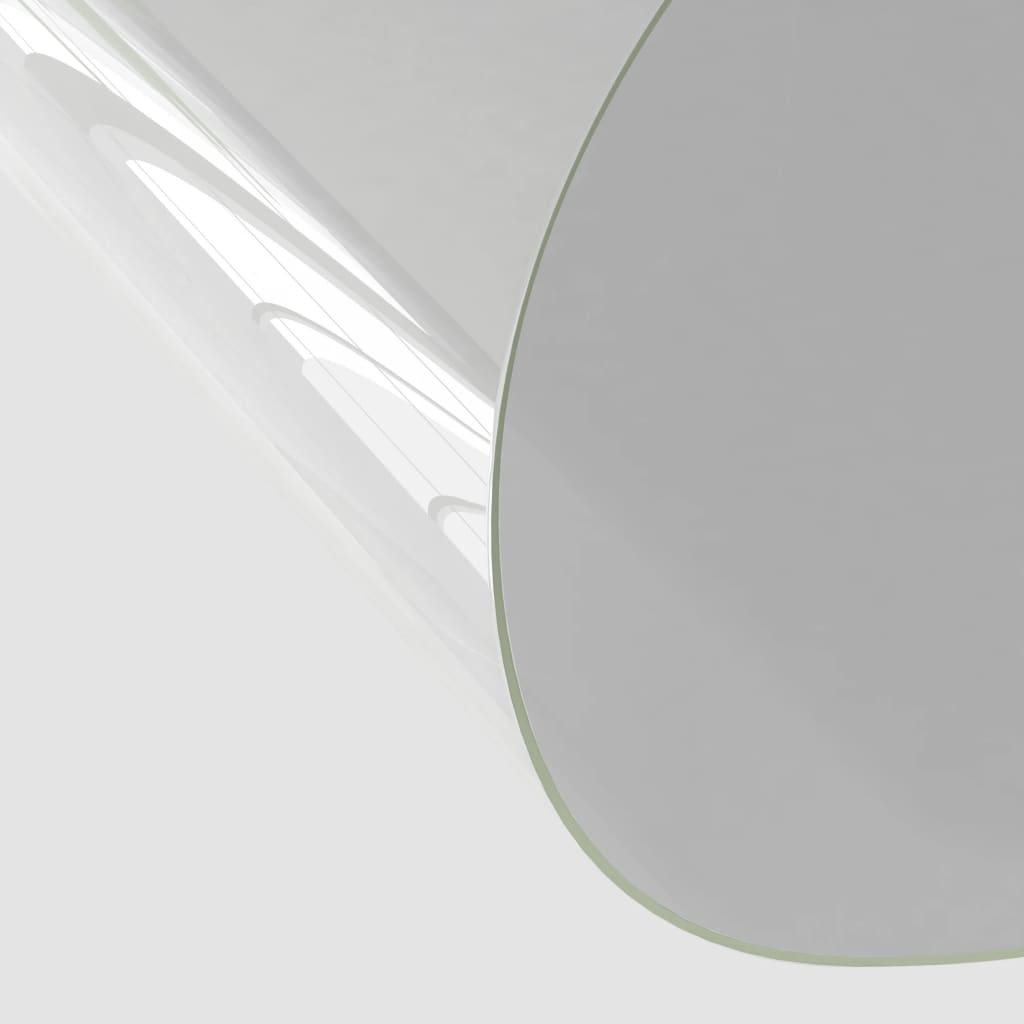 bordbeskytter Ø 80 cm 2 mm PVC transparent