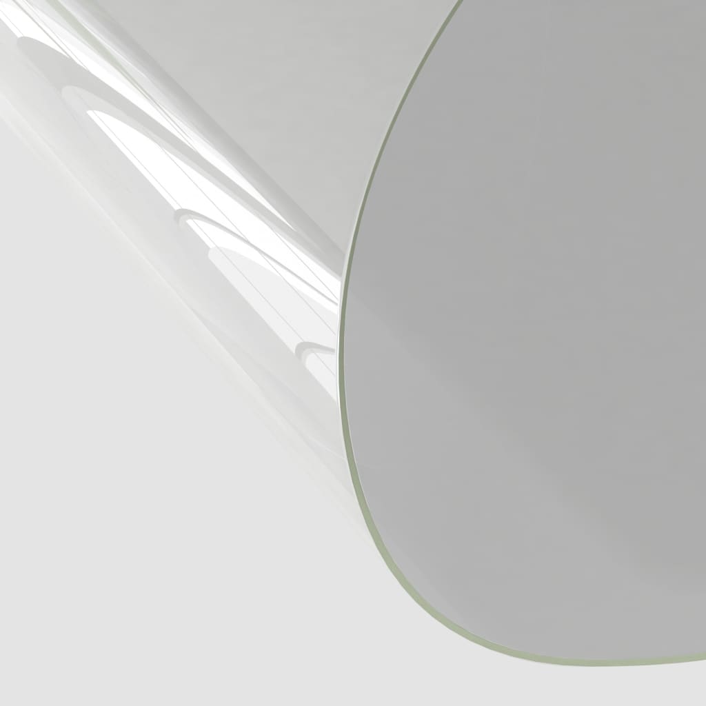 bordbeskytter Ø 90 cm 2 mm PVC transparent